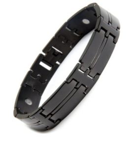 Black long link Titanium Bracelet