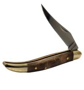Tooth Pick Pocket Knife Wood Inlay
