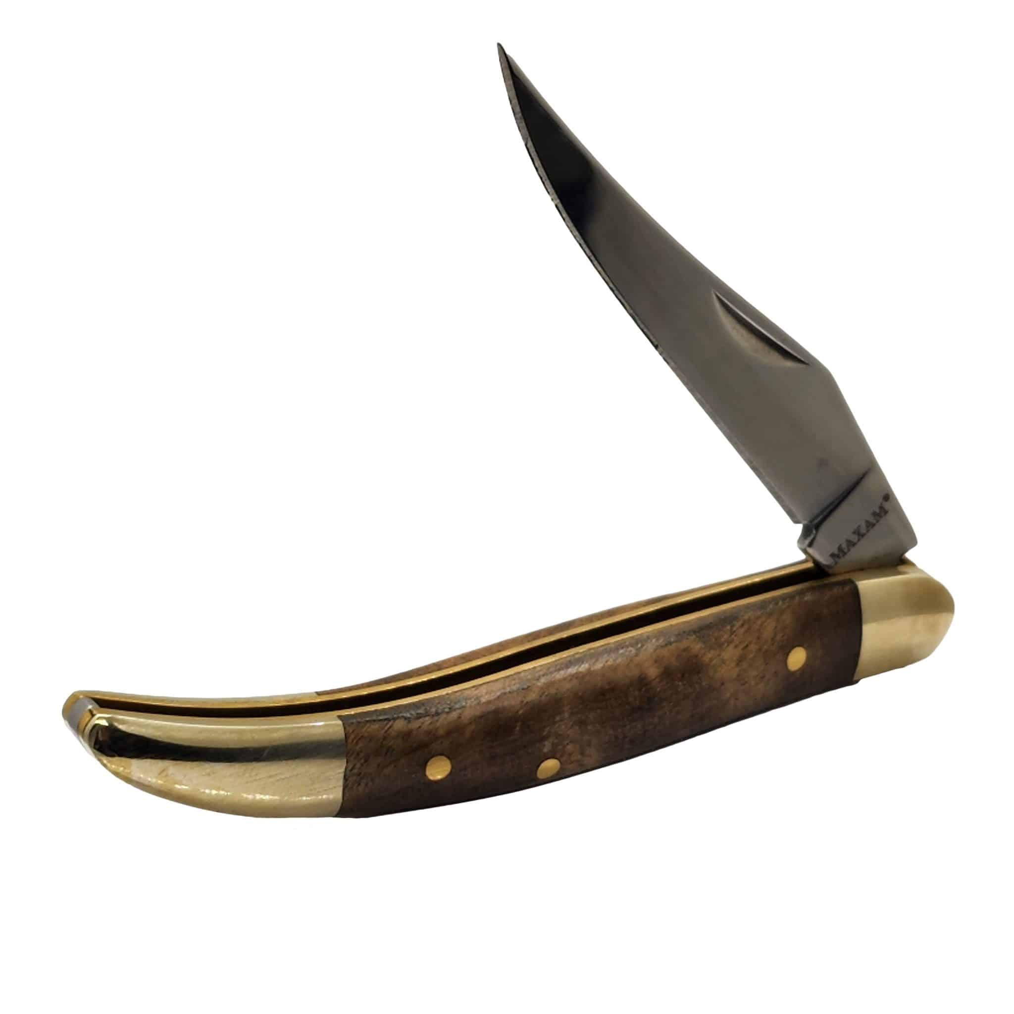 Tooth Pick Pocket Knife Wood Inlay Body Tune Plus