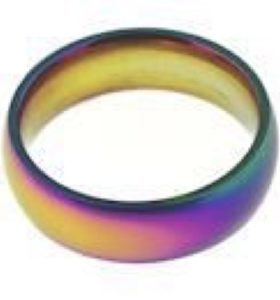 Polished Rainbow Ring