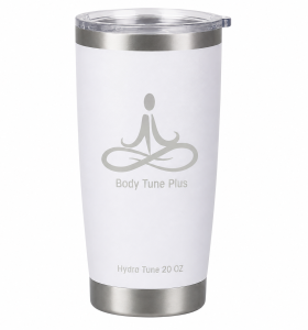 White 20oz Hydra Tune Bottle